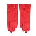 Women Leather Gloves - Nappaglo Warm Lining Winter Leather Lambskin Gloves