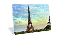 Galaxsia™ Love Paris Vinyl Laptop Skin/Sticker/Cover/Decal Compatible for Any 14 Inches Laptop (Hp/Dell/Sony/Acer/Lenovo/Asus. Etc) Or Notebook.