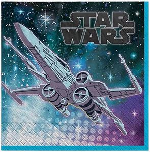 Amscan Star Wars Galaxy Lunch Napkins (Pack of 16)