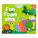 Skillmatics Art Activity - Fun with Foam Animals, No Mess Felt Sticker Art for Kids, Stocking Stuffers, Craft Kits, DIY Activity, Christmas Gifts for Boys & Girls Ages 3, 4, 5, 6, 7, Travel Toys