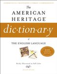 The American Heritage Dictionary of the English Language