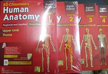 B D Chaurasia's Human Anatomy 4 Volume Set ( Vol.1 to Vol 4) 8th Edition [Paperback] BD CHAURASIAS