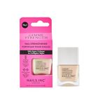 Nails Inc Gimme Strength Nail Treatment, Restoring Strengthener, Vegan Collagen, Shimmering Nail Highlighter, Durable & Strong Nails, Promote Nail Health, Cruelty Free, Vegan, 14 ML