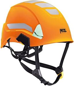 PETZL Unisex_Adult A020CA01 Strato HI-VIZ Helmet Orange, Solid, standard size