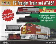 N F7 Freight Train Set at&SF 5-Unit Set