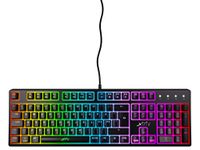 Xtrfy K4 RGB Mechanical Gaming Keyboard With RGB LED Illumination, Mechanical Key Switches, Customizable RGB Illumination, Full N-Key Rollover, 1000 Hz Polling Rate - UK Layout, Black