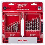 Milwaukee 4932352374 Drill, Set 19 Piece 1-10mm