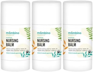Mambino Organics Calendula Nursing Balm, Calendula - Olive.63 Ounces (3 Pack)
