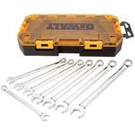 DEWALT Combination Wrench Set, Metric, 8-Piece (DWMT73810)