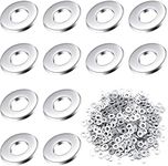 600 Pieces Aluminum Backup Pop Rivet Washers for 3/16 Inch Diameter Rivets Aluminum Rivet Washers for Repairing Boats, Cars, Household and Other Projects.