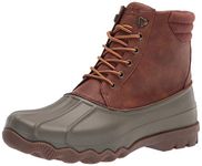 Sperry Men's Avenue Duck Boot, Tan/Olive, 9 UK