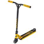 MGP Action Sports – Madd Gear Kick KAOS V3 Scooter – Suits Boys & Girls Ages 8+ - Max Rider Weight 100kg – 3 Year Manufacturer’s Warranty – World’s #1 Pro Scooter Brand – Built to Last! (Gold/Black)