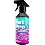 Dirtbusters Pet Pro Stain & Pet Odour Eliminator Spray, Powerful Dog & Cat Urine Enzyme Cleaner Use to Clean Pet Stain and Odour Remover, for Carpet, Fabric & Upholstery, Fig (500ml)