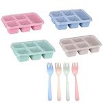 Emapoy Bento Box Adult Lunch Box,5 