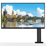 LG 27"(68.5 Cm) QHD Ergo IPS Monitor(2K) 2560 X 1440 Pixels, HDR 10, Srgb 99%, 5 Ways Adjustment - Height, Pivot, Swivel, Extend & Retract, USB-C with Power, LCD, Hdmix 2, Dp-27QN880, Black