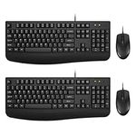Wired Keyboard and Mouse Combo, EDJ