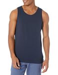 Amazon Essentials Men's Slim-fit Tank Top, Navy, Medium