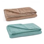 UrbanLeaf Microfiber Large Bath Towel | Quick Dry Super Absorbent - Bath Towel For Men And Women | Brown & Green | Towel For Bath, Travel, Gym, Beach, Pool, And Yoga (70 X 140 Cms), 250 TC