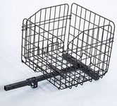 Foldable Folding Scooter Rear Basket for Golden & Pride Mobility Scooters & Powerchairs (Only Works with Scooters & Power Chairs Equipped with 1" x 1" Hitch Receiver)