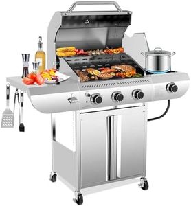 R.W.FLAME 4-Burner Gas Grill