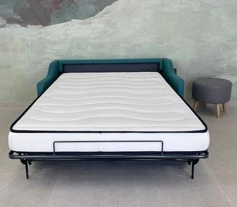 T-ORMU Colchon para Sofa Cama 140x190 Viscolastica Pluma - Altura 14 CM - Colchón Plegable para Sofá Cama de Sistema Italiano - Colchon Sofá Cama – Sofa NO Incluido (140 x 190 cm)