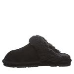 BEARPAW Women's Loketta Black Size 8 | Women’s Slipper | Women’s Shoe | Comfortable & Lightweight