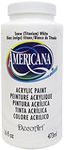 Decoart Americana Acrylics 16oz Snow White, 16 Fl Oz (Pack of 1)