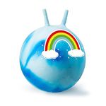 Tobar 38413 Rainbow Space Hopper Bounce Ball, Assorted Designs and Colours, Large