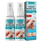 Liquid Bandage Spray | Liquid Skin Bandage Bandaids | Quick Dry Spray Plasters for Wounds | Waterproof Liquid Bandage Liquid Bandage | Breathable Anti-bacterials Spray Wound Patch for Cracked Aid