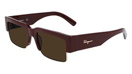 Salvatore Ferragamo SF276S 47582 Sunglasses, 637 Bordeaux Gold, 6 7/8