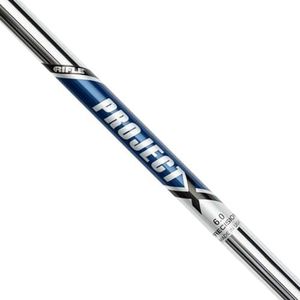 Project X 6.0 Stiff Flex Steel Iron Golf Shaft - .355 Taper Tip (Choose Length) (39.5"" 5-Iron), Chrome