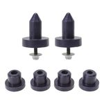 Hood Pins Hood Bushing Kit for Kenworth T2000 T600 W900 T800 T600 Replace # 924-5410 K179-528 K179D450 K066-218 M300-NR