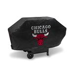 NBA Rico Industries Vinyl Padded Deluxe Grill Cover, Chicago Bulls