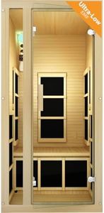 JNH Lifestyles HB1-E Ensi 1 Person Ultra-Low EMF Far Infrared Sauna