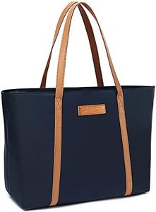 Tote Bag for Women, Bags for Women Teacher Work 15.6 Laptop Bags Beach Handbag, Dark Blue