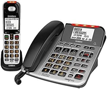 Uniden Corded & Cordless Phone for Visual & Hearing Impaired