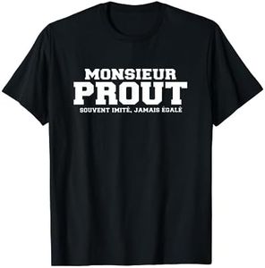 Monsieur prout cadeau drôle péteur pet T-Shirt