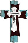 Christian Wall Cross Decorative Woo