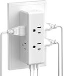 Multi Plug Outlet Extender with USB