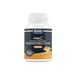 Maxion Vitamin C 2000mg with Calcium Supplement to Support the Immune System and Healthy Bones, Cartilage, Teeth, and Gums, Orange Flavour, 150g Powder