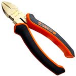WEDO Non-Sparking Diagonal Cutting Pliers 8”, Spark-free Safety Side Wire Cutters Pliers Nippers, DIN Standard, BAM & FM Certificate, Aluminum Bronze