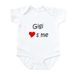 CafePress 152-Gigi-10-10-200_HTML Body Suit - Cute Infant Bodysuit Baby Romper