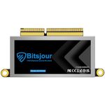 Bitsjour 256GB NVMe SSD Replacement for Apple MacBook Pro 13" 2016/2017 A1708(EMC 2978/3164) No Touchbar Model, Mac Interfacce No Adapter, macOS Pre-Installed