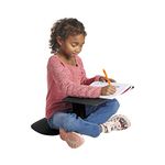 ECR4Kids The Surf - Portable Lap Desk/Laptop Stand/Writing Table, Black (10-Pack)