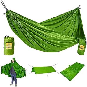 Wise Owl Outfitters - 4in1 Hammock (Olive Green)