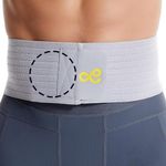 Umbilical Hernia Belt for Men & Women,Abdominal Binder Adjustable Truss Support with Compression Pads for Naval,Ventral,Incisional,Epigastric,Belly Button Hernias,Pre Post Surgery,Breathable-XL