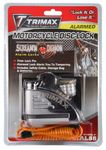 Trimax Alarm Disc Lock - Chrome TAL88