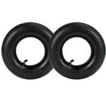 Tiamu 4.10/3.50-4" Tire Inner Tubes for Hand Carts, Dollies, Trailers, Garden Carts, Lawn Mowers, Wheelbarrows, 4.10 3.50-4, 410/350-4/3.5-4 4 Replacement Tube