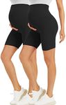 BONVIGOR Maternity Shorts Over The 