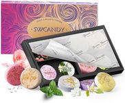 Shower Steamers Aromatherapy SWCANDY 8 Pack Valentines Day Gifts for Women, Her, Mom, Men Natural Essential Oil Home Spa Self Care Stress Relief Relaxation Bath Bombs Mothers Day Gifts Wife Him Flower